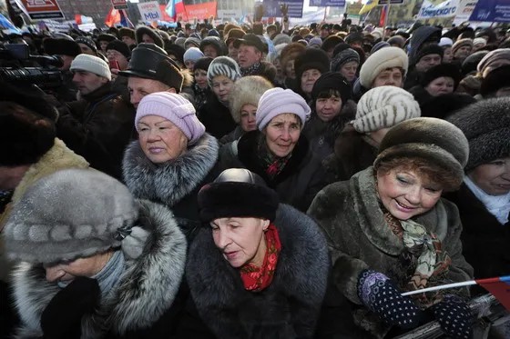 Митинг «За трудовой Урал» в Екатеринбурге. © Василий Максимов/ Ridus.ru