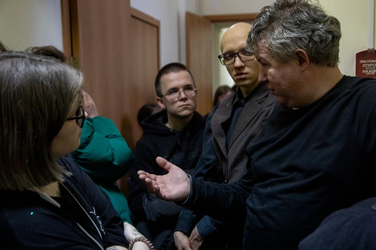 Во время заседания суда по делу Дарьи Козыревой. Фото: Алексей Душутин / «Новая газета»