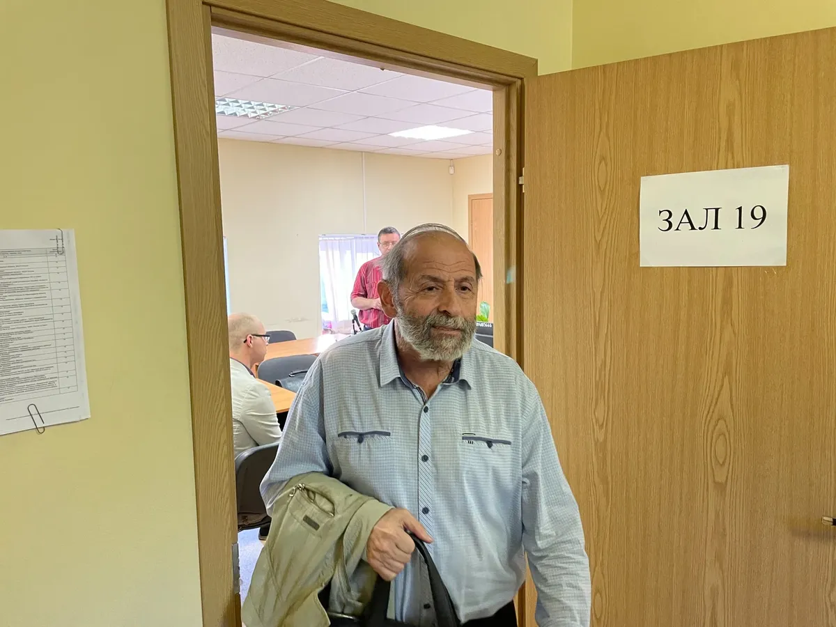 Борис Вишневский в суде. Фото: пресс-служба Петербургского Яблока