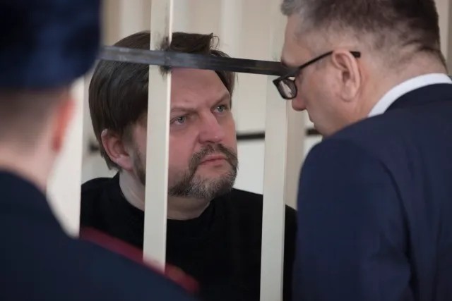 Никита Белых в день приговора суда. Фото: Влад Докшин / «Новая газета»