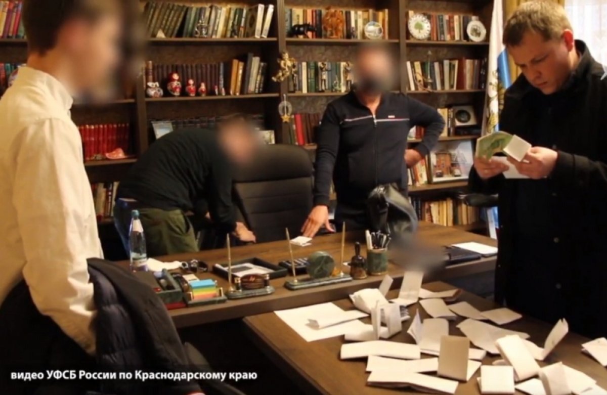 Обыск у Андрея Марченко. Скриншот с видео