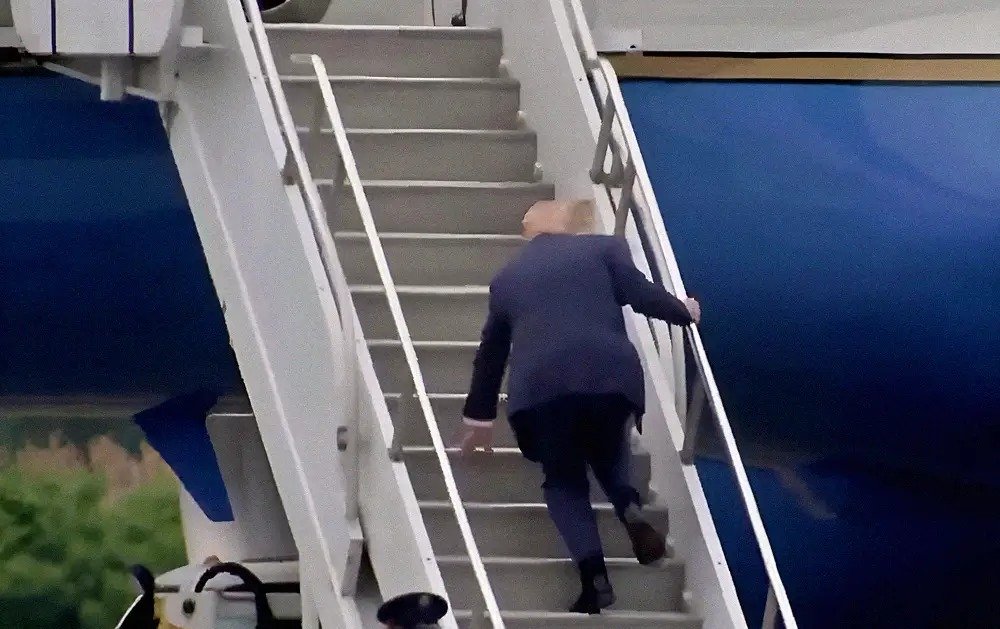 Дональд Трамп. Скриншот с видео