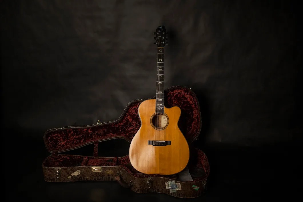 Та самая гитара. Фото: Влад Докшин / «Новая»