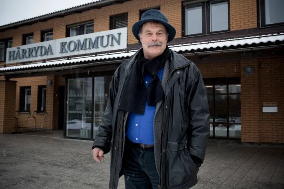 Матс Вернер, депутат коммуны Херрюда. Фото: Анна Артемьева / «Новая газета»