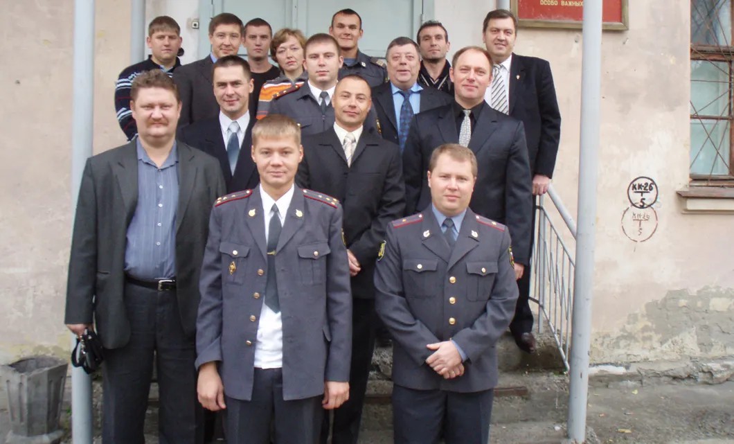 Офицеры спецгруппы. 2012 год. Фото из архива