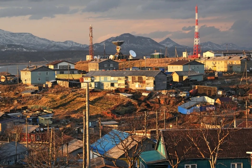 Поселок Южно-Курильск на острове Кунашир. Фото: РИА Новости