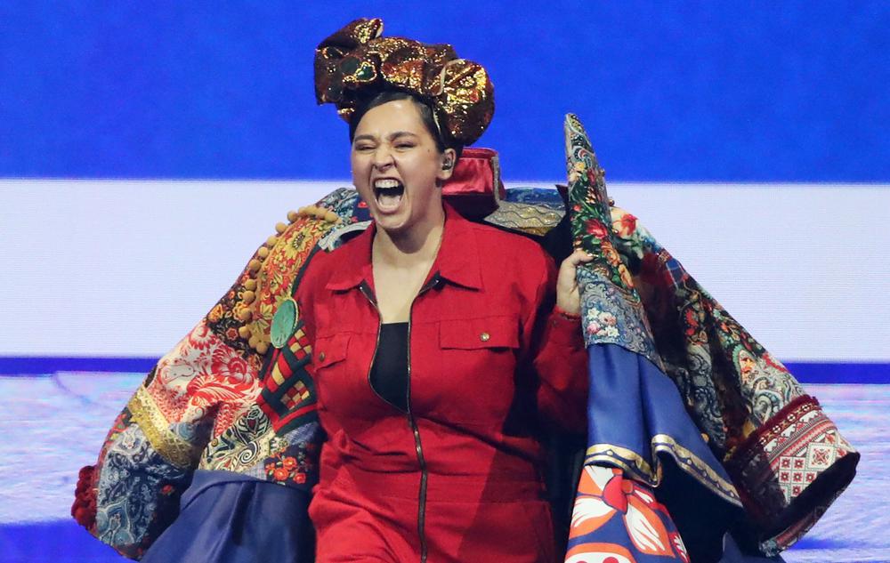 Выступление Манижи на «Евровидении — 2021». Фото: Вячеслав Прокофьев / ТАСС