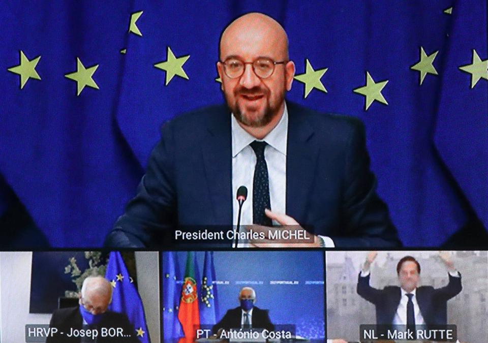 Виртуальный саммит членов ЕС . Фото: ЕРА