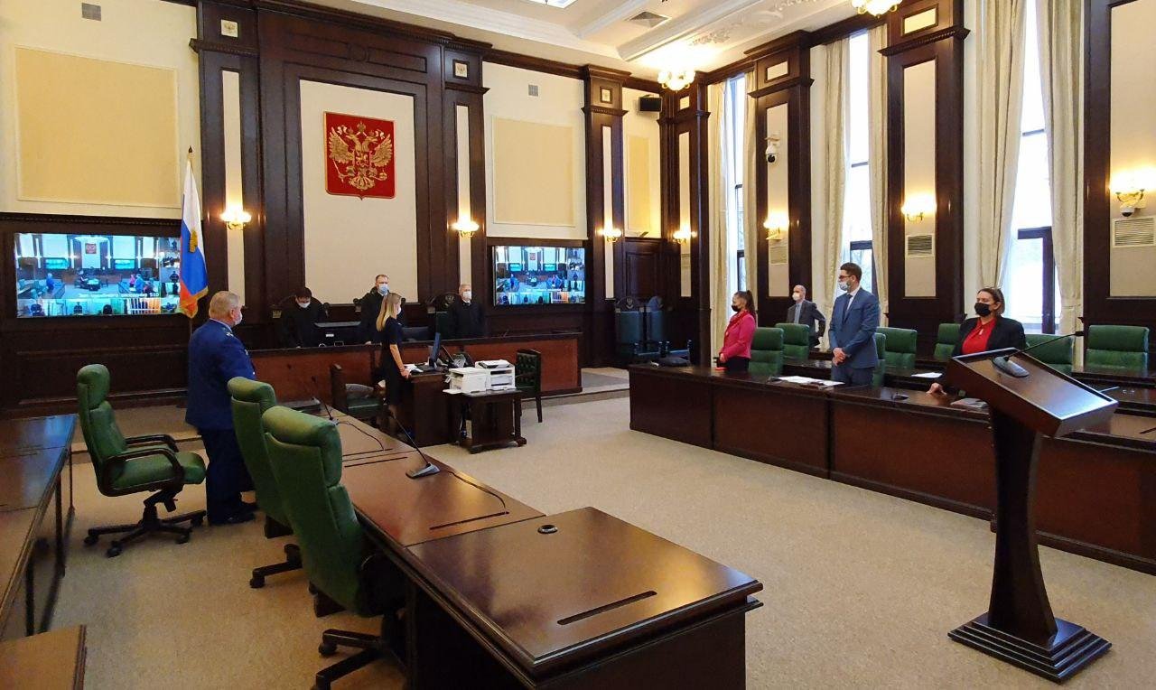 Заседание суда. Фото: Андрей Карев / «Новая»