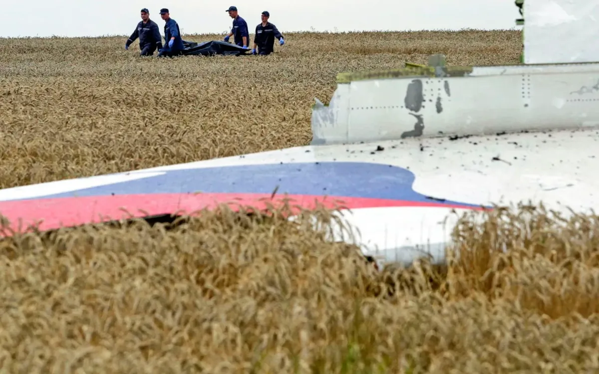 MH17 crash site. Photo: EPA-EFE