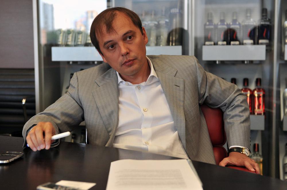 Основатель алкогольной компании «Белуга Групп» Александр Мечетин. Фото: РИА Новости