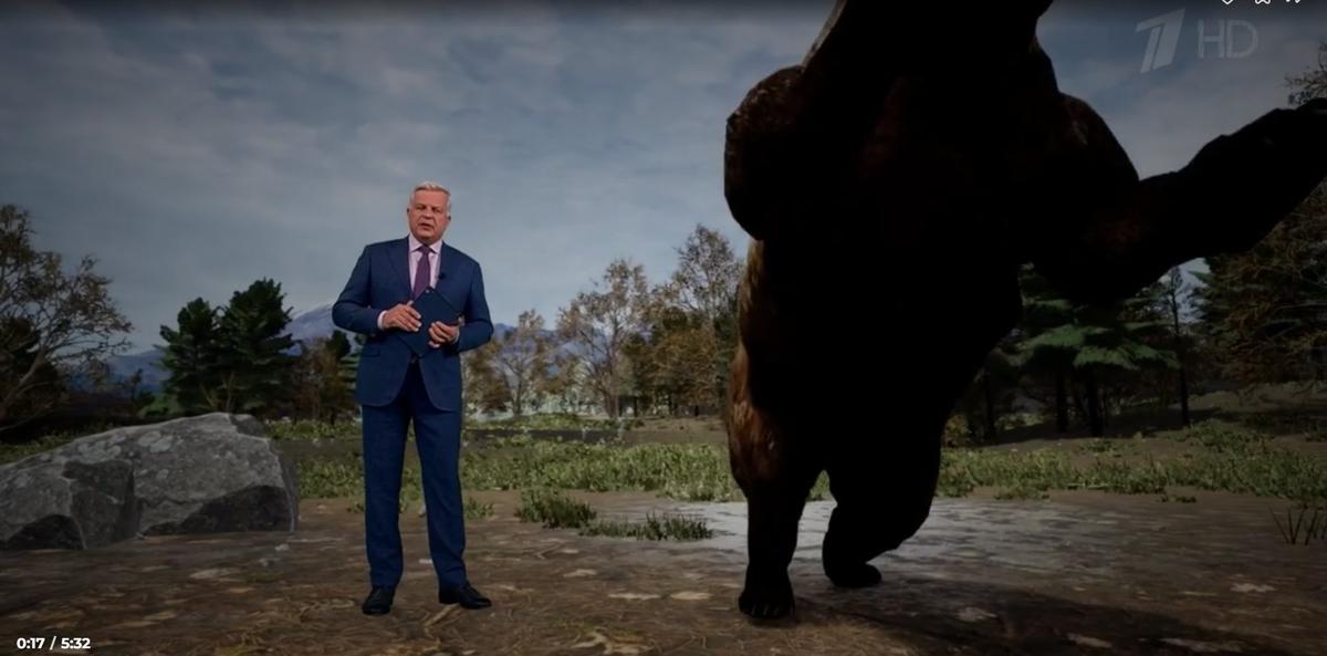 Кадр из новостей Первого канала от 1 октября