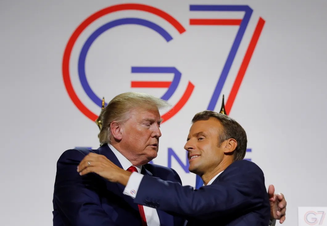 Трамп был очень благодушен. США — хозяйка следующего саммита G7. Фото: Reuters