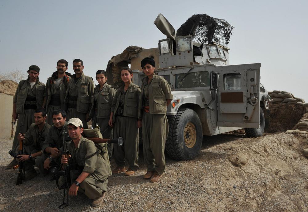 Бойцы Рабочей партии Курдистана (РПК). Фото: РИА Новости