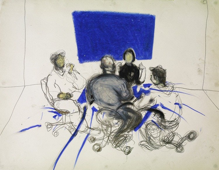 Леонид Цхэ. Из серии «Заседания «Север-7»