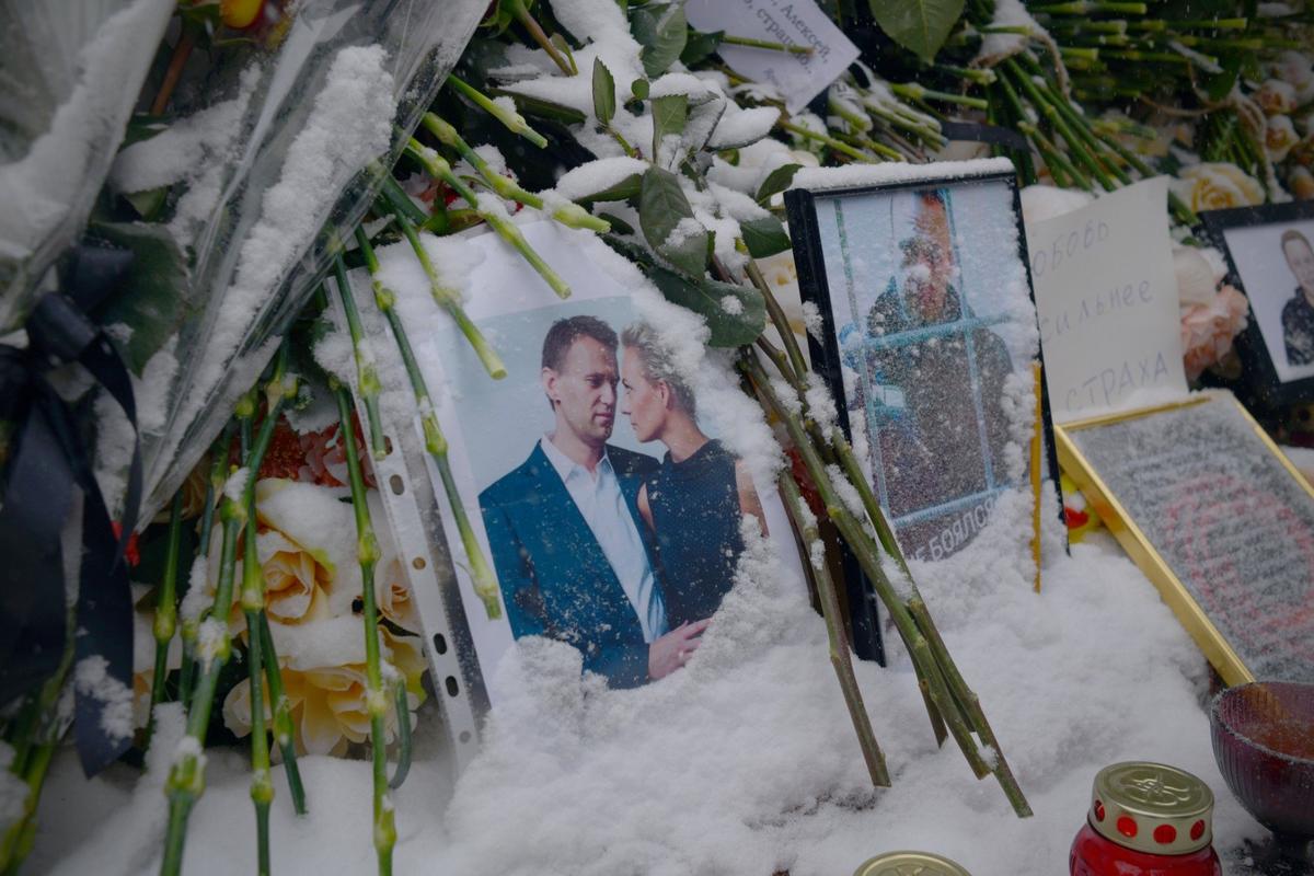 Москва, Борисовское кладбище, 16 февраля 2026 г. Фото: Светлана Виданова / «Новая газета»