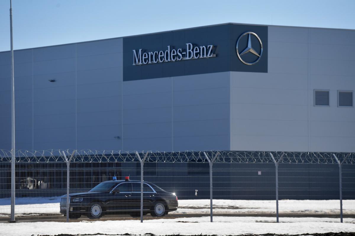 Завод по производству автомобилей Mercedes-Benz в Московской области. Фото: РИА Новости