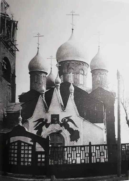 Николо-Рогожский храм на Малой Андроньевской улице в Москве, 1915 год