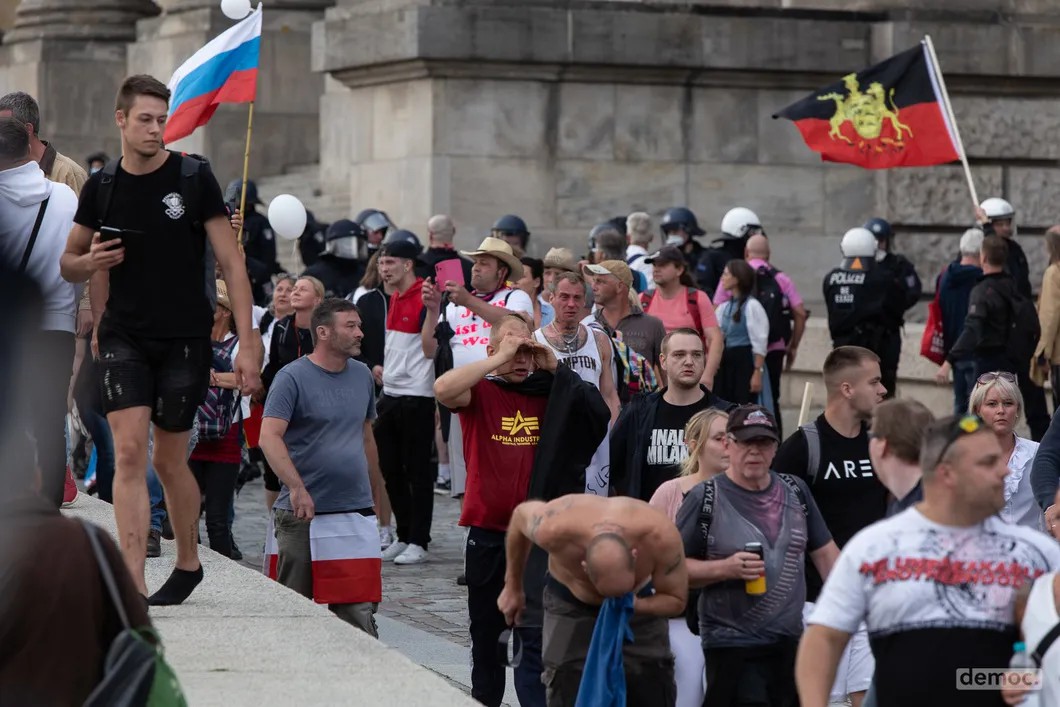 После «штурма Рейхстага». Фото: democ