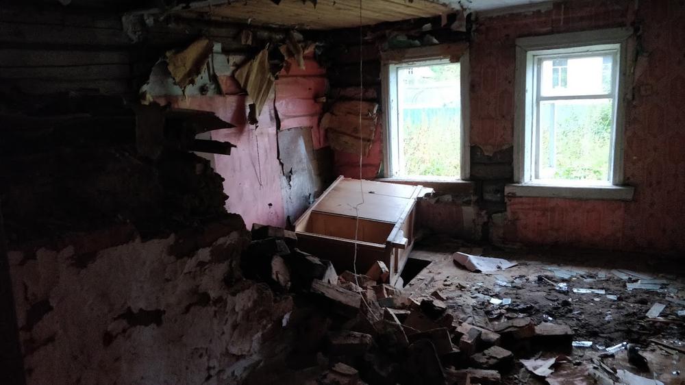 Дом в деревне Терешкино внутри. Фото: Денис Коротков / «Новая газета»