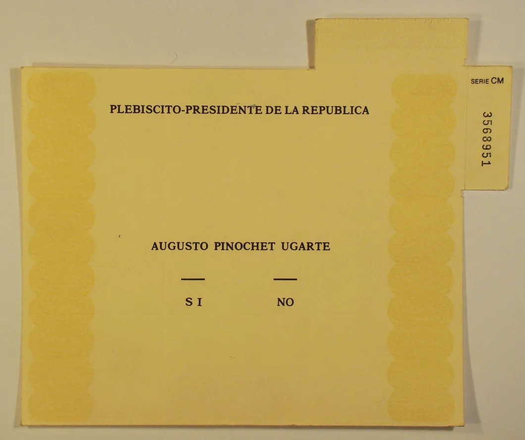 Бюллетень для голосования на референдуме. Фото: Wikimedia
