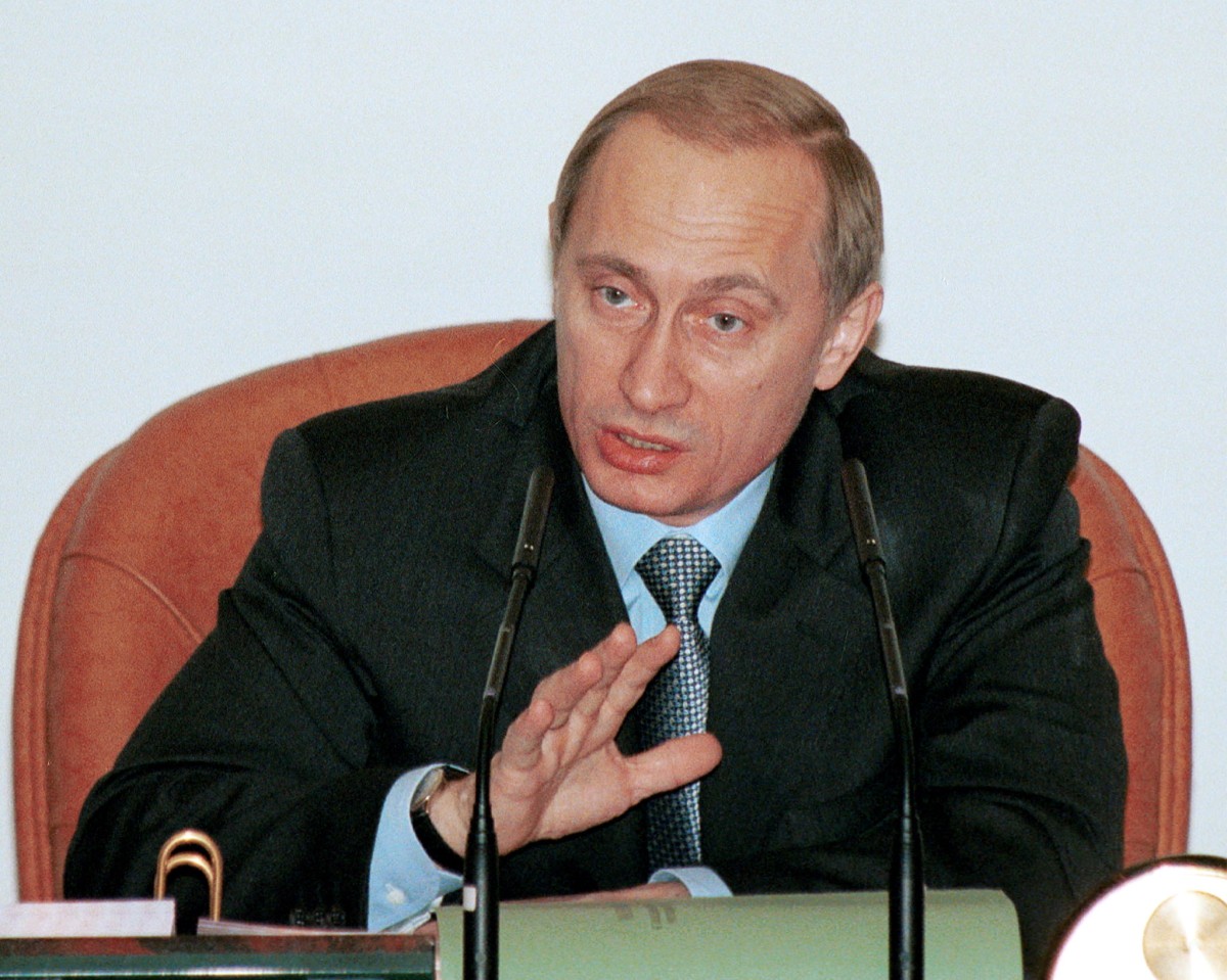 Владимир Путин в 2000-м году. Фото: Сергей Величкин / ТАСС