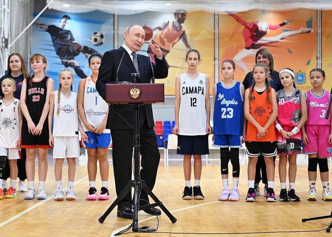 Рабочая поездка Владимира Путина в Самару на XIII Международный спортивный форум «Россия — спортивная держава». Фото: Дмитрий Азаров / Коммерсантъ