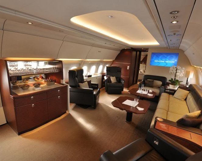 Фото салона Airbus A318. Фото: sorens.aero