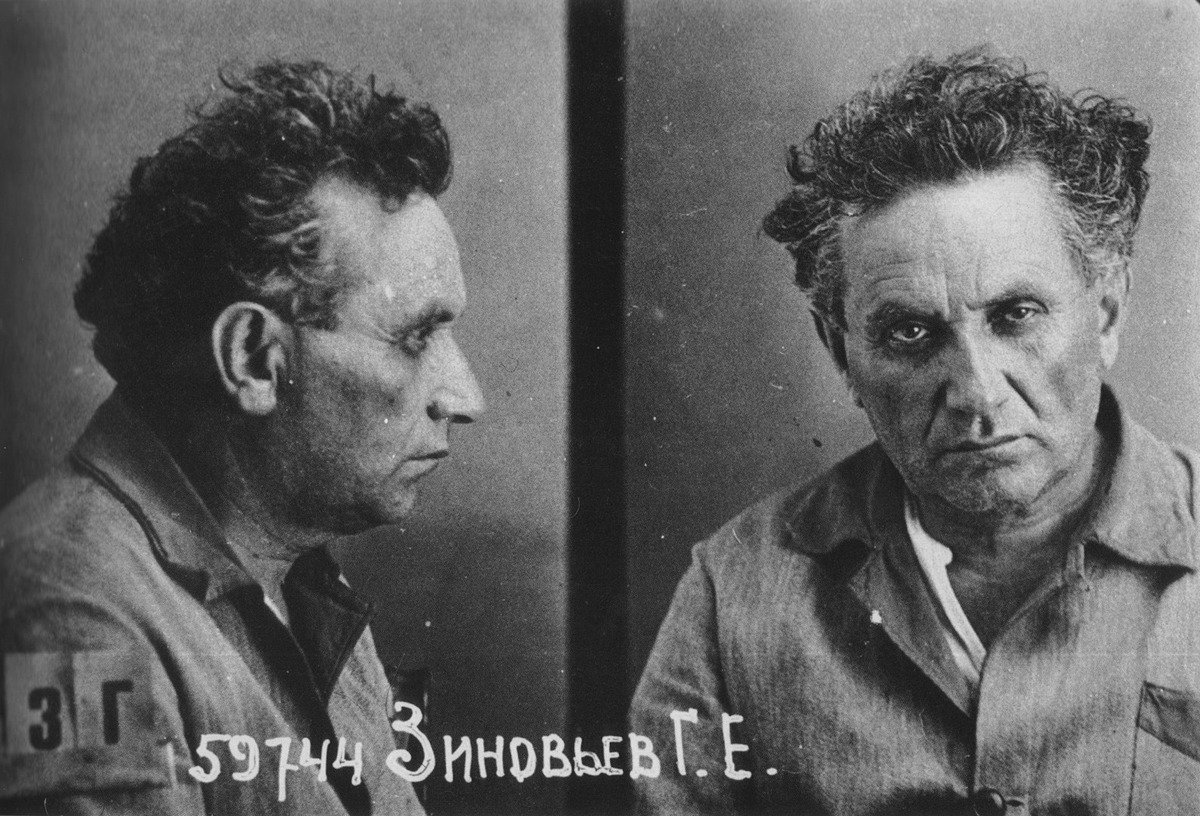 Григорий Зиновьев, август 1936 года. Фото: Википедия