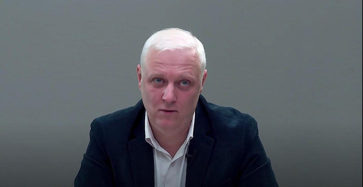 Дмитрий Грязнов, проректор СПбГУ. Скриншот видео