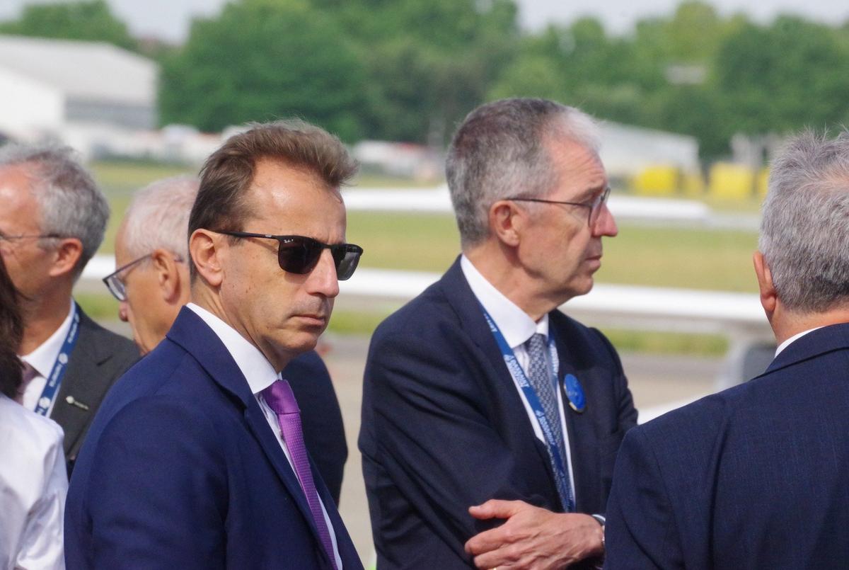 Глава Airbus Гийом Фори. Фото: Юрий Сафронов / «Новая газета»