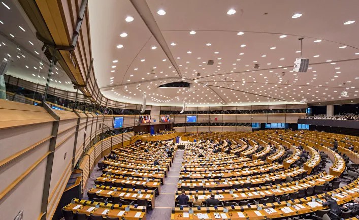 Зал заседаний Европарламента. Фото: europarl.europa.eu