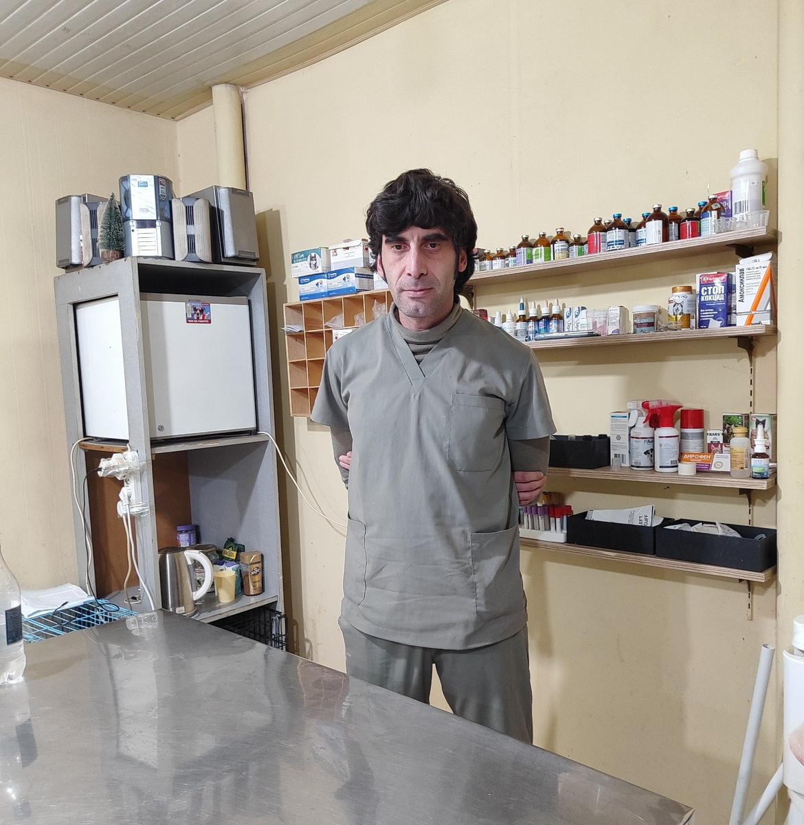 Главврач клиники «Оскар вет» Левон Минасян. Фото: Арминэ Агаронян