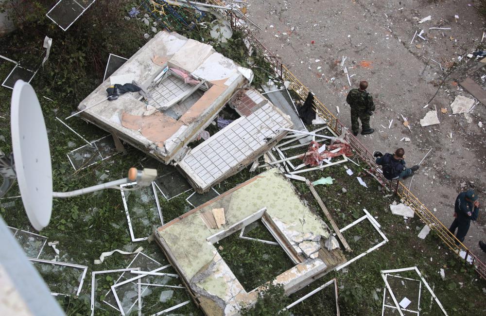 На месте взрыва газа в жилом доме в Ногинске. Фото: РИА Новости