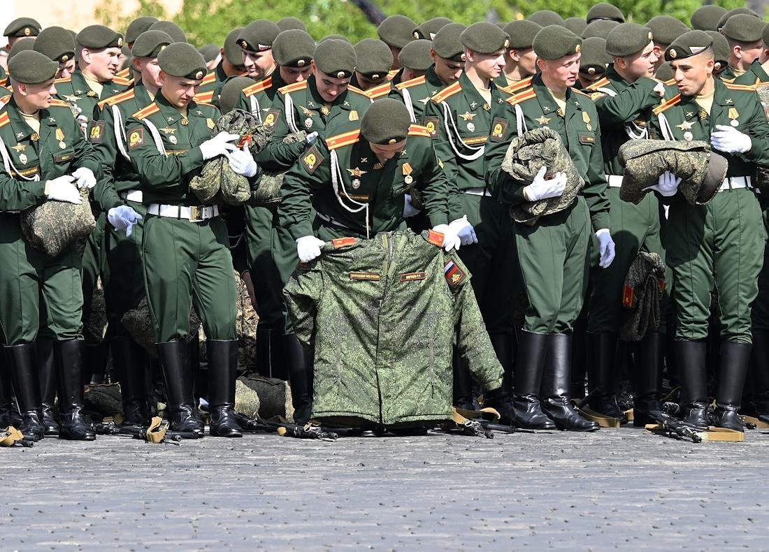 Военный парад на Красной площади, посвященный 79-ой годовщине Победы в Великой Отечественной войне. Фото: Дмитрий Духанин / Коммерсантъ