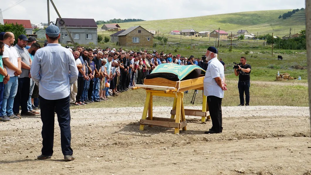 Funeral of Musa Suleymanov. Photo: "Crimean Solidarity"