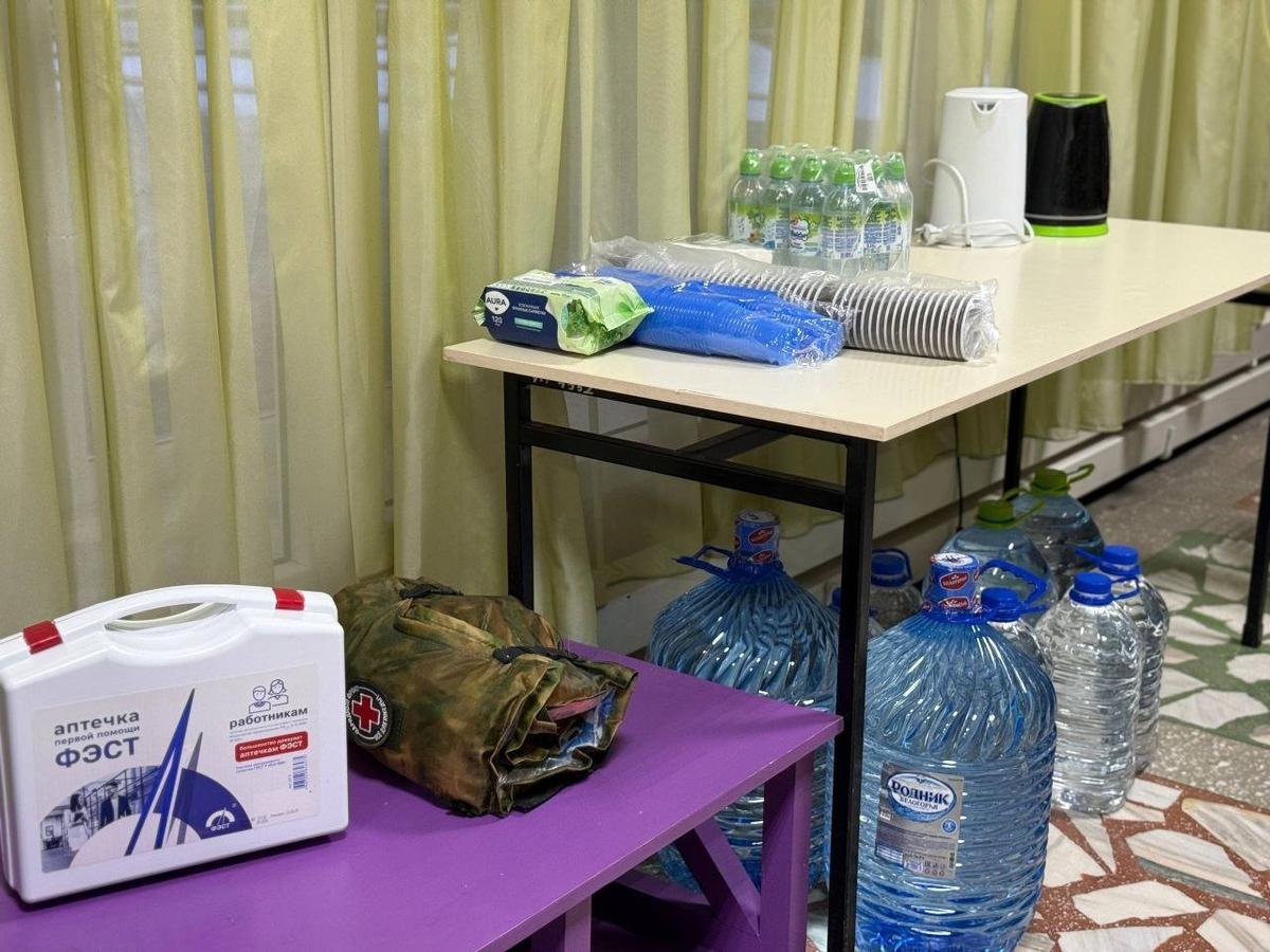 Пункт обогрева. Фото: Фото: соцсети