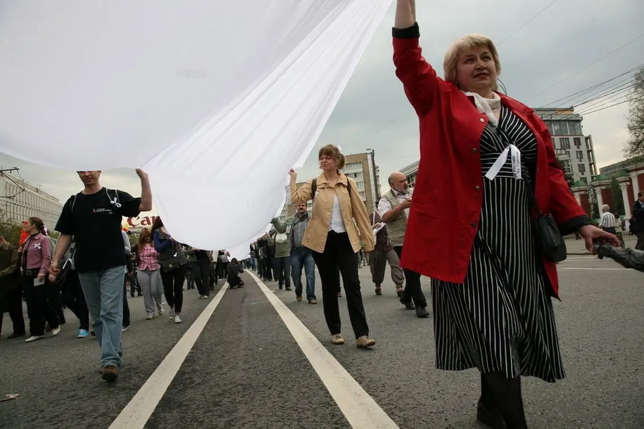«Марш миллионов» 6 мая. Фото: Анна Артемьева/«Новая газета»