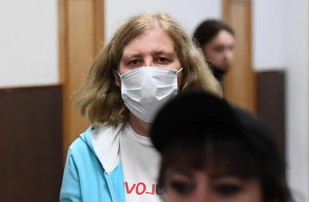 Юлиана Иванова в Басманном суде. Фото: РИА Новости