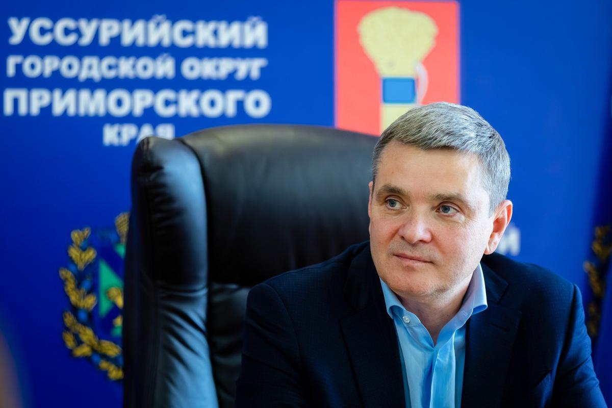 Глава Усcурийского городского округа Приморского края Евгений Корж. Фото: Юрий Смитюк / ТАСС