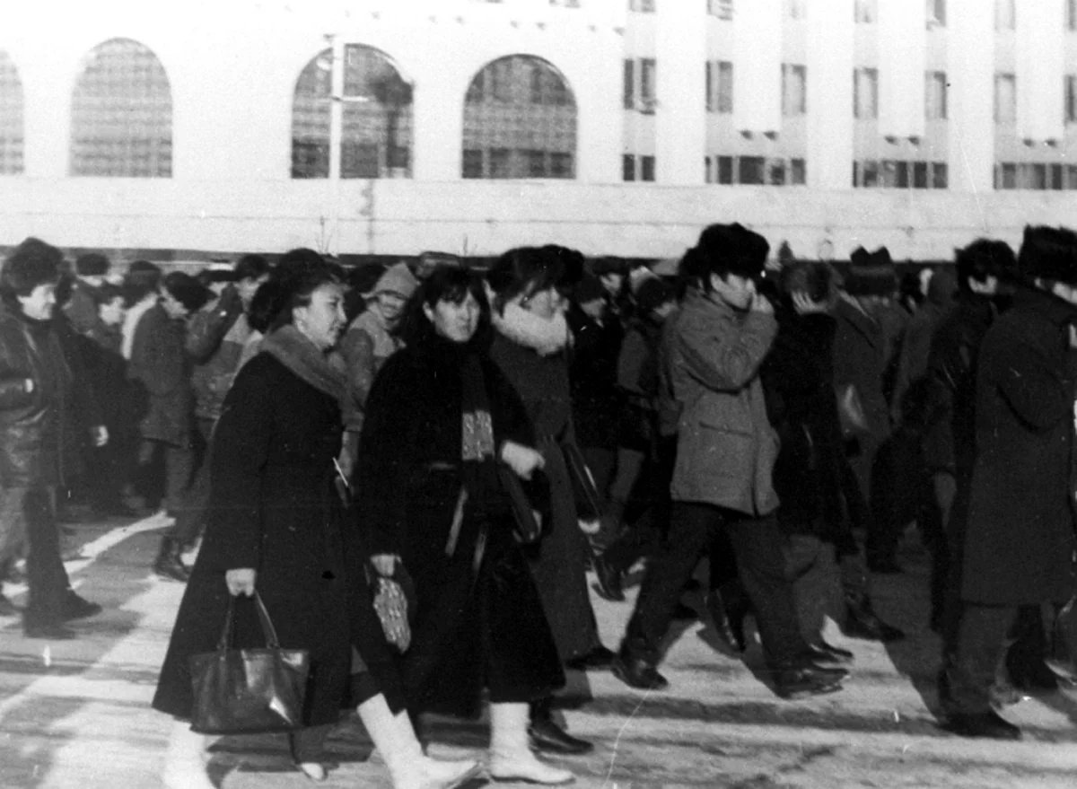 Желтоксан. Алматы, декабрь 1986-го. Массовые акции протестов против  политики руководства СССР. Как это было — Новая газета