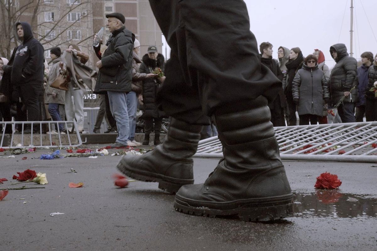 Похороны Алексея Навального. Фото: Диана Григорьева / «Новая газета»