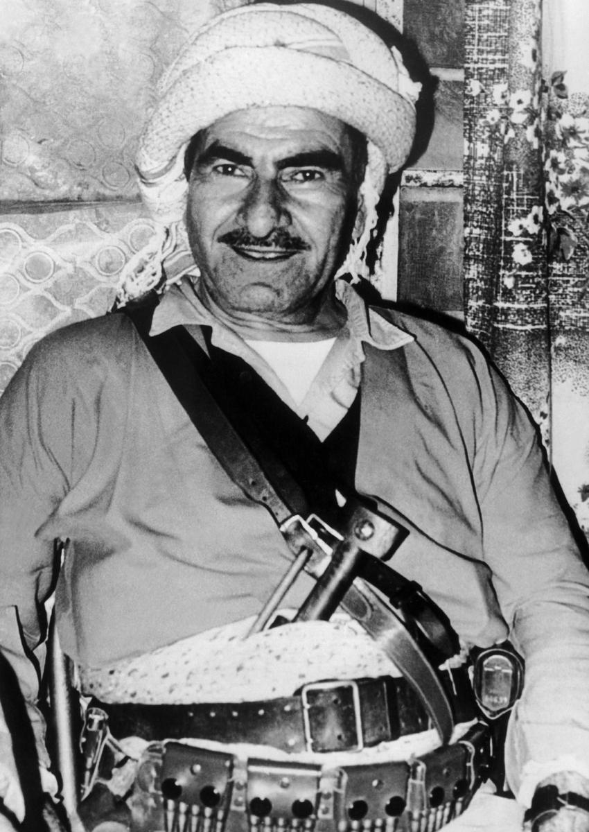 Лидер национально-освободительного движения в Иракском Курдистане Мустафа Барзани. Фото: Keystone-France / Gamma-Keystone via Getty Images