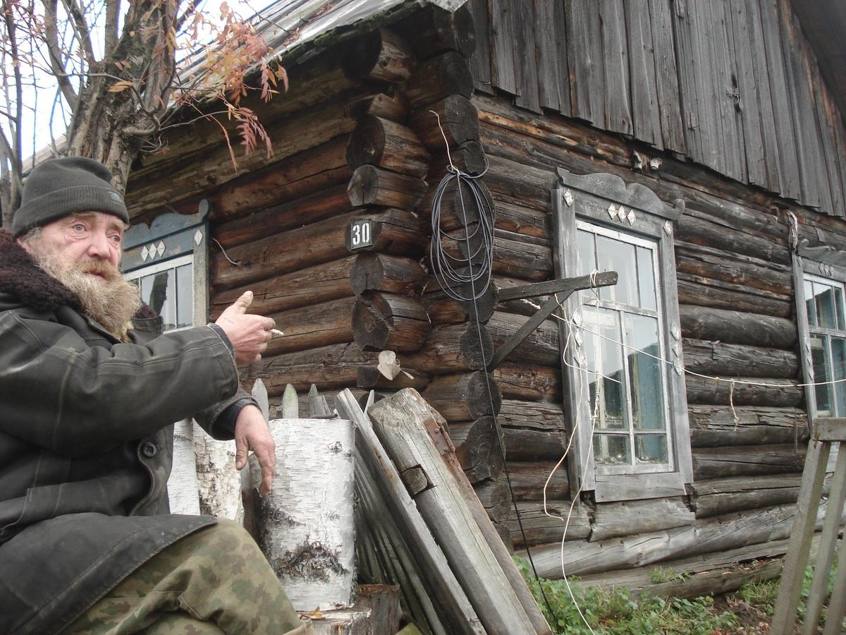На Енисее. Валентин. Деревня Колмогорово. 2010 год. Фото: Алексей Тарасов / «Новая газета»