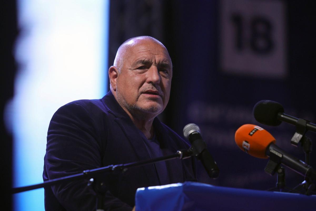 Лидер правоцентристской партии «Граждане за европейское развитие Болгарии» (ГЕРБ) Бойко Борисов. Фото: AP / TASS