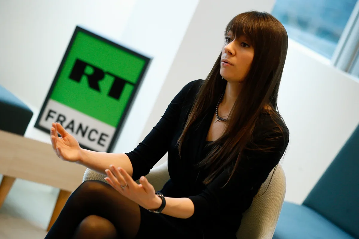 Глава RT France Ксения Федорова. Фото: AP / TASS