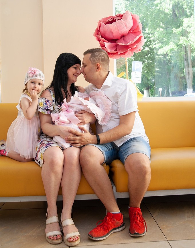 Павел Герасимов с семьей. Фото предоставлено героями публикации