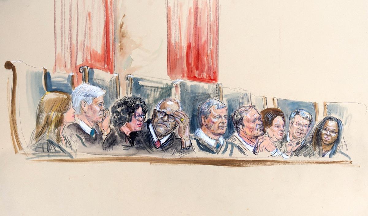 Судьи Верховного суда США. Фото: AP / TASS