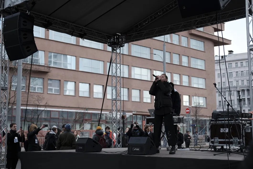 Выступление IC3PEAK. Фото: Антон Карлинер – специально для «Новой»