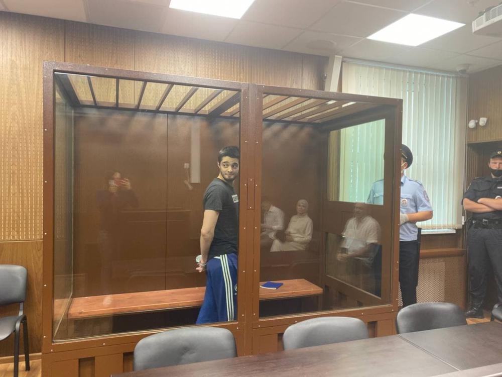 Джумаев в суде. Фото: пресс-служба суда